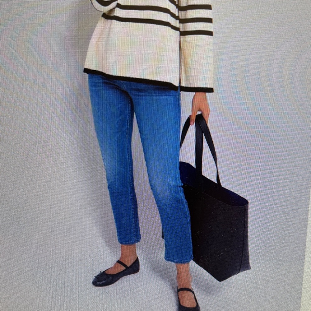 Mother Lhasa Love The Mid Rise Rider Ankle Jean